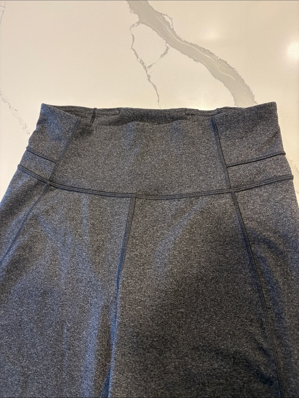 Lululemon Groove Pant Flare 32” ~ 8 ~ Heathered Black - Picture 3 of 13